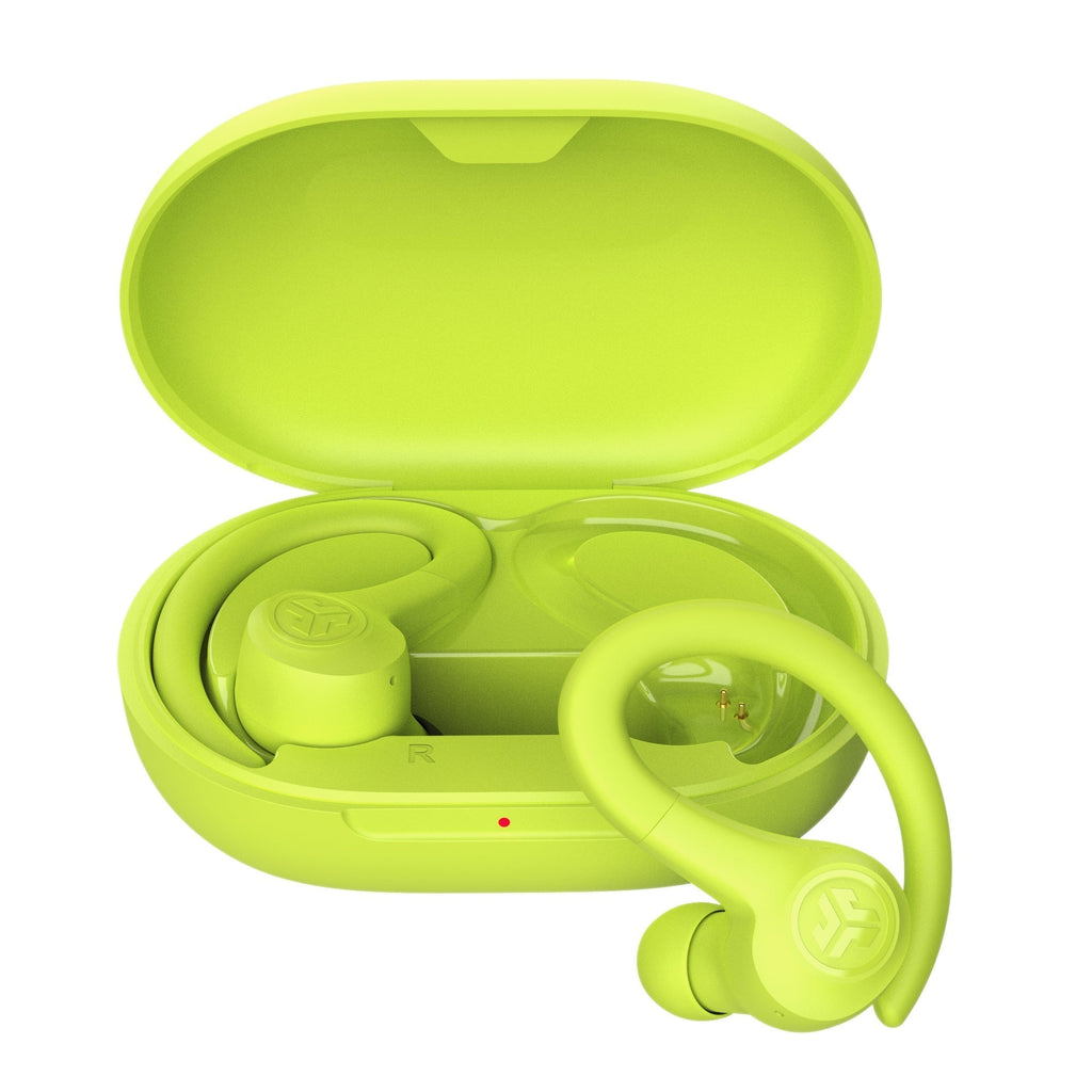 GO Sport+ True Wireless Earbuds Light Blue - Yellow